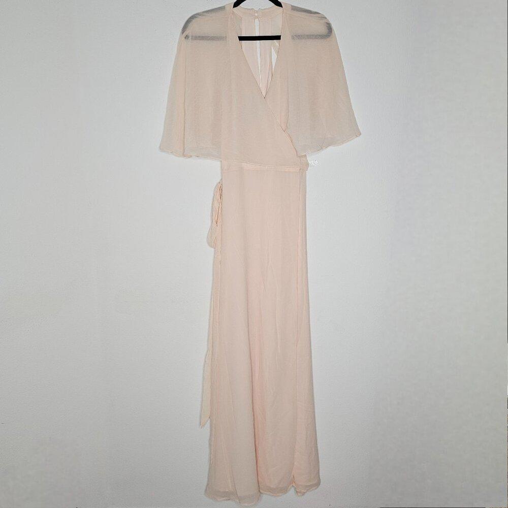 NWT ModCloth Women's Pink Wrap Dress Size Medium